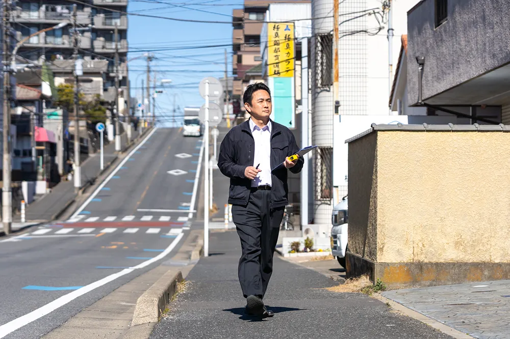 人柄で勝負する